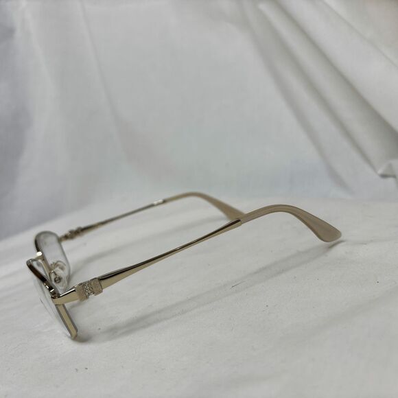 Emozioni Safilo Elasta EM4362 Gold Eyeglasses Frame Only Italy Nice Glasses - Picture 2 of 9